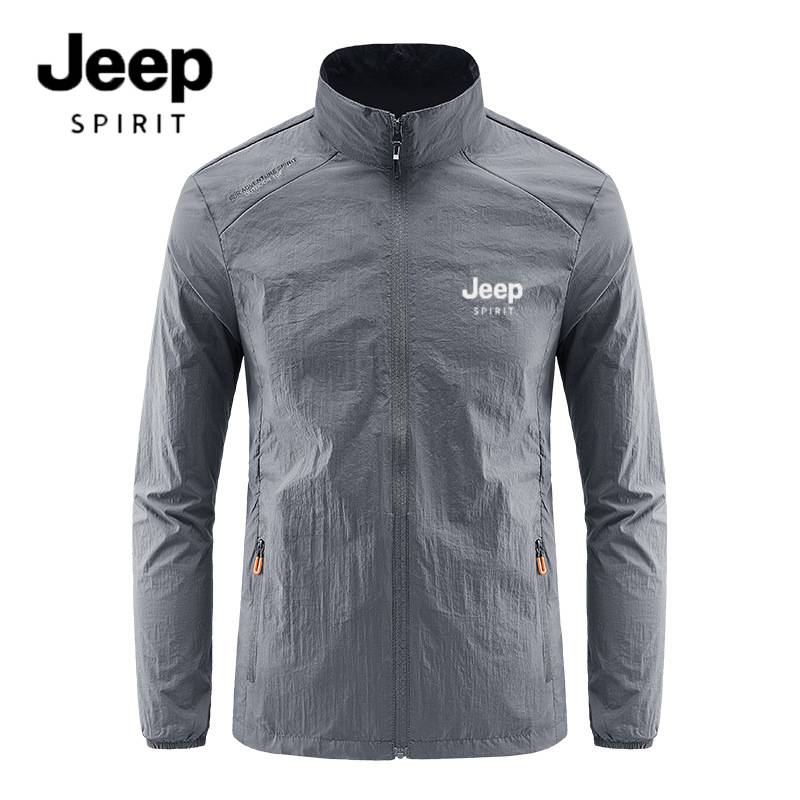 【JEEP官方授權】2024速乾防曬衣 超薄透氣 冰絲皮膚衣 戶外、釣魚、通勤、運動 M-5XL